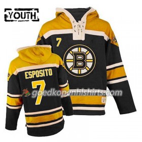 Boston Bruins Phil Esposito 7 Zwart Hoodie Sawyer - Kinderen